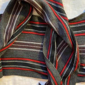 Unisex soft striped scarf  22-13 -MET